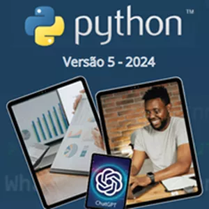 Imagem de capa para o Ebook PYTHON DIRETO AO PONTO
