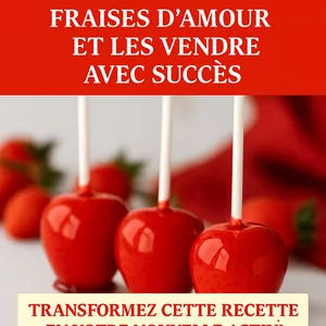 Image de couverture pour le Ebook GUIDE COMPLET : COMMENT FAIRE DES FRAISES D’AMOUR ET LES VENDRE AVEC SUCCÈS