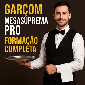 Imagem do curso Garçom MesaSuprema Pro – Formação Completa 