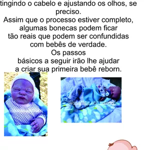Imagem de capa para o Ebook Curso como fazer bebes reborn