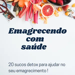 Imagem de capa para o Ebook Emagrecendo com saúde 