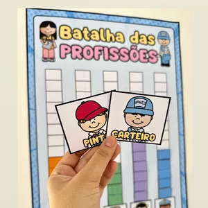 Imagem de capa para o Ebook Batalha das profissões 