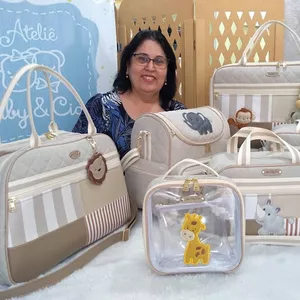 Imagem de capa para o Curso online Curso Kit Bolsas Maternidade Safari