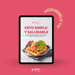Imagen de portada para Ebook Keto Simple y Saludable