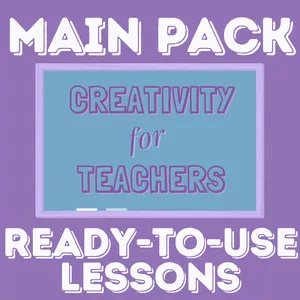 Cover image for Online course Creativity for Teachers Ready-to-Use Lessons - Main Pack