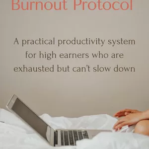 Cover image for Ebook The Invisible Burnout Protocol