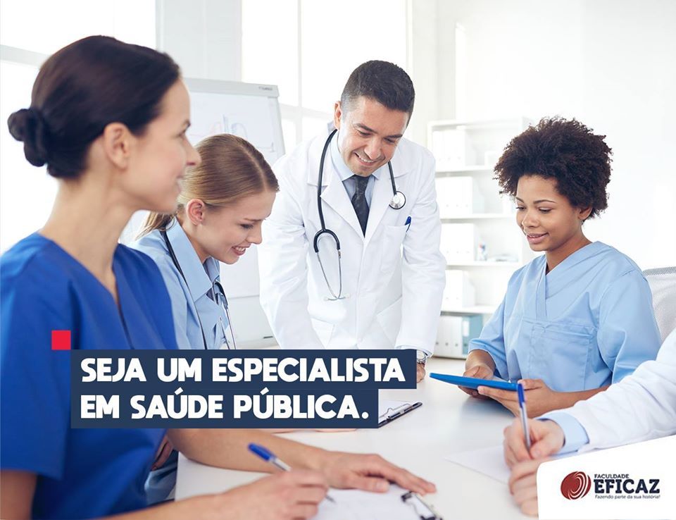 Imagem do curso Pós-Graduação em Saúde Pública 100% EAD
