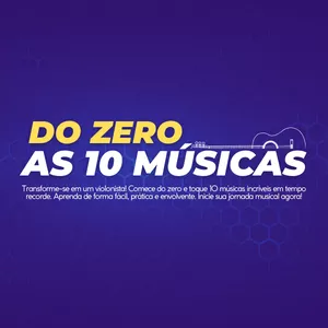 Imagem de capa para o Curso online Curso "Do Zero às 10 Músicas"