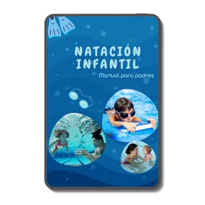 Imagen de portada para Curso online Natación Infantil - Manual para padres