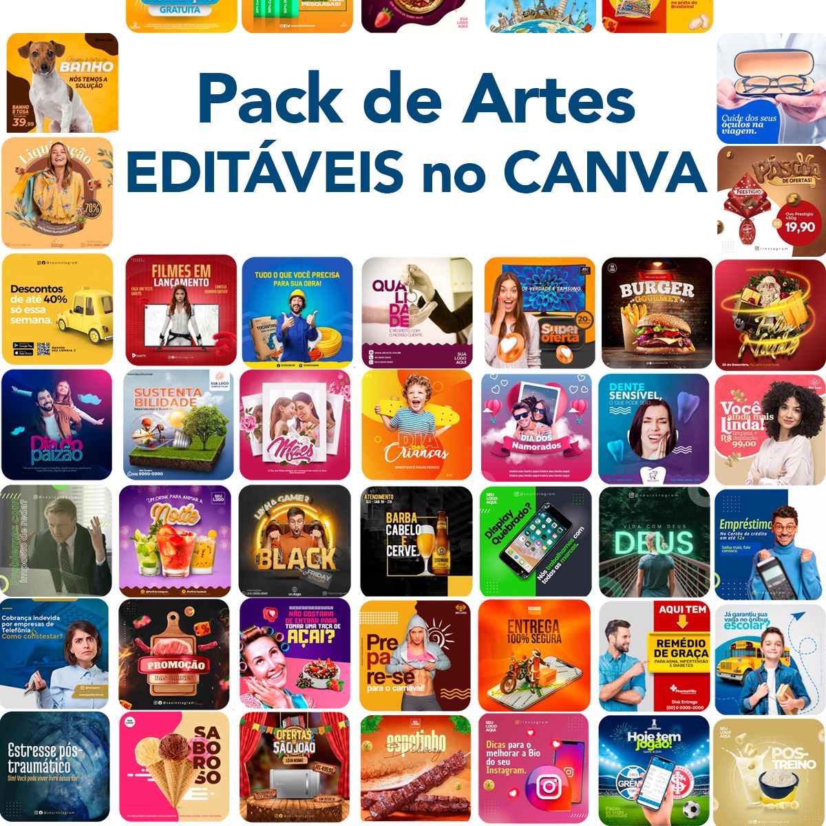 Imagem do curso Packs editáveis direto no Canva
