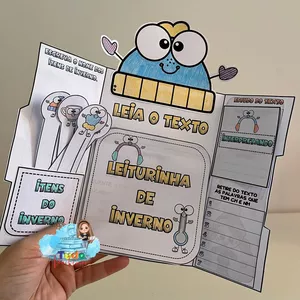 Imagem de capa para o Ebook LAPBOOK INVERNO