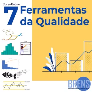 Imagem de capa para o Curso online 7 Ferramentas da Qualidade | Curso Online + Bônus