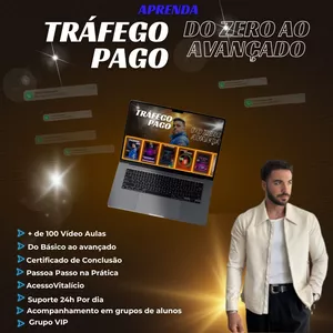 Imagem de capa para o Curso online Tráfego Pago do Zero ao Avançado