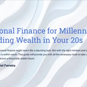 Cover image for Ebook Personal Finance for Millennials Building Wealth in Your 20s