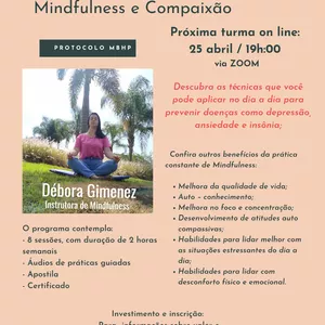 Imagem de Programa de Mindfulness para qualidade de vida criado por Débora na hotmart