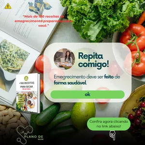 Imagem de capa para o Ebook Receitas de emagrecimento caseiro 