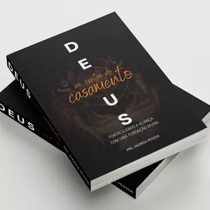 Imagem de capa para o Ebook DEUS NO CENTRO DO CASAMENTO - Pra Andreia Pessoa