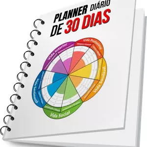 Imagem de capa para o Ebook Planner diário de 30 dias sem a pornografia