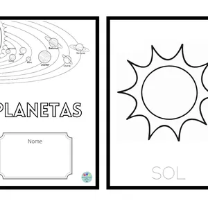 Imagem de capa para o Ebook Livreto Sistema Solar