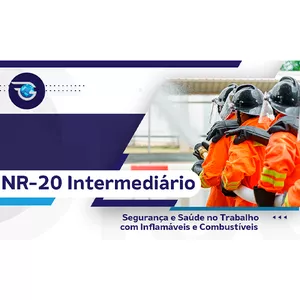 Imagem de capa para o Curso online NR-20 Intermediário