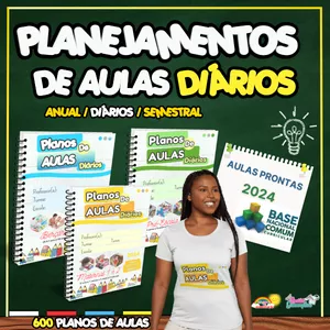 Imagem do curso PLANEJAMENTOS DE AULAS DIÁRIOS - EDUCAÇÃO INFANTIL📚⭐✏️ 
