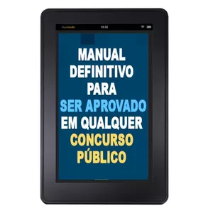 Imagem de capa para o Ebook Manual Definitivo para ser Aprovado em QUALQUER Concurso Público