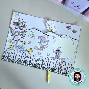 Imagem de capa para o Ebook Atividade - Fantasminha 👻