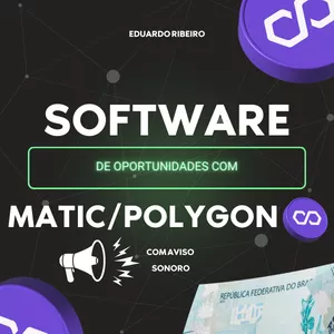 Imagem de capa para o Curso online Software para arbitragem com criptomoedas - MATIC - com aviso sonoro