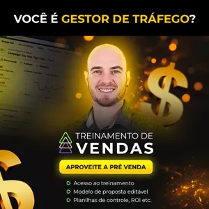 Imagem de Treinamento de vendas para gestor de tráfego criado por Luiz Fernandes na hotmart