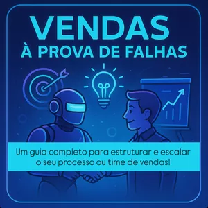Imagem de capa para o Ebook Vendas à prova de falhas