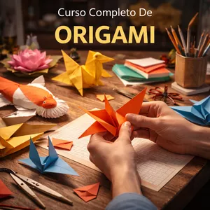 Imagem do curso Curso Completo De Origami