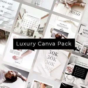 Curso Luxury Canva Pack