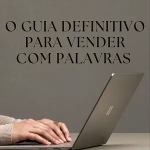 Imagem de capa para o Ebook Guia Definitivo para Vender com Palavras 