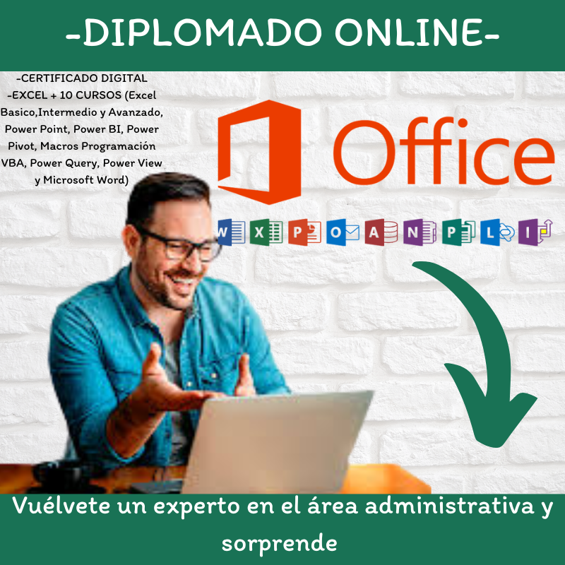 <p>EXCEL Y MICROSOFT OFFICE</p>