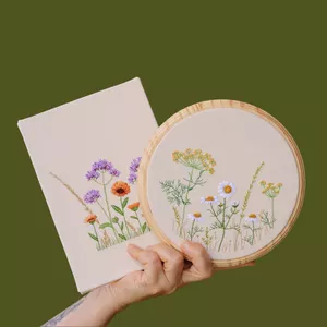 Imagem de capa para o Curso online Assinatura de riscos para bordar - Danni Ribeiro