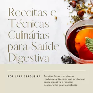 Imagem de capa para o Ebook Receitas e Técnicas Culinárias para Saúde Digestiva