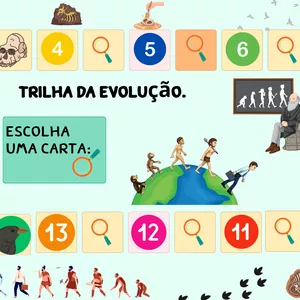Imagem de capa para o Curso online Tabuleiro Trilha da Evolução Biológica 