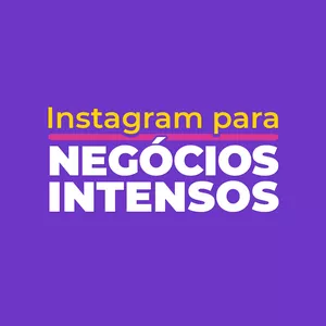 Imagem de capa para o Curso online Instagram Para negócios Intensos - Parcelamento Especial