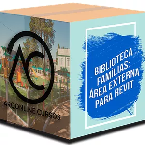 Biblioteca Famílias Revit - Área Externa