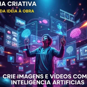 Imagem do curso IA Criativa: Da Ideia à Obra