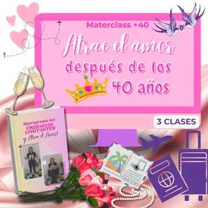 Imagen de portada para Curso online Atrae y enamora a tu pareja ideal después de los 40 años