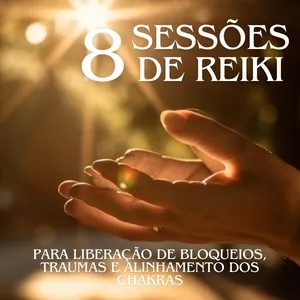 Imagem de capa para o Serviço online 8 Sessões de Reiki para Limpeza Energética e Alinhamento dos Chakras