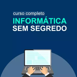 Imagem de capa para o Curso online Curso Informática Completo Sem Segredo 