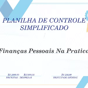 Imagem de capa para o Ebook Controle de finanças pessoais