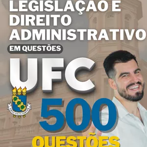 Imagem de capa para o Ebook Treino Final UFC - Legislação e Direito Administrativo 