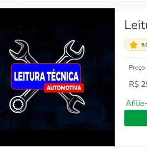 Imagem de capa para o Curso online Leitura técnica automotiva