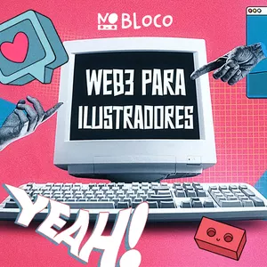 Imagem de capa para o Curso online WEB3 PARA ILUSTRADORES