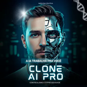 Imagem de capa para o Curso online Clone AI Pro