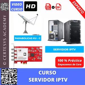 Imagem principal do produto CURSO ARMO MI SERVIDOR IPTV