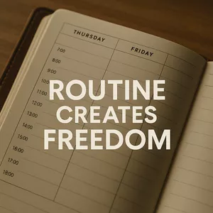 Cover image for Ebook ROUTINE CREATES FREEDOM